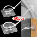 Supports adhésifs pour serre-câbles – 10 à 50 pièces