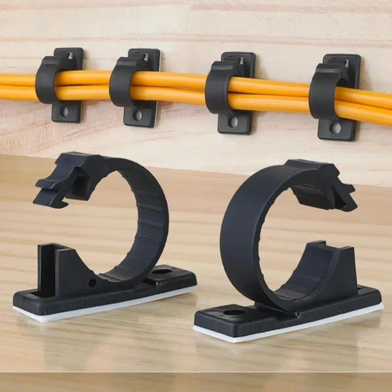 Clips adhésifs réglables – Pack de 10