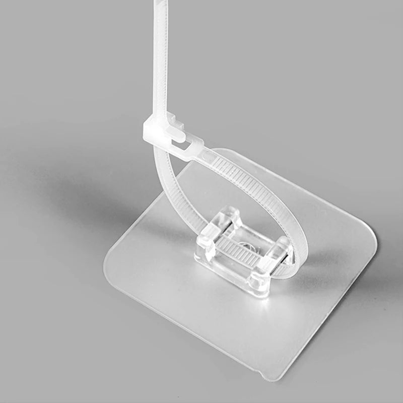 Supports adhésifs pour serre-câbles – 10 à 50 pièces