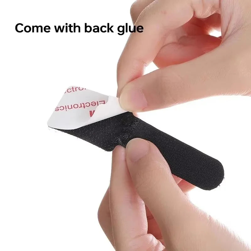 Attaches réglables auto-adhésives pour câbles