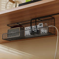 Goulotte sous bureau pour multiprise – 1 ou 2 niveaux