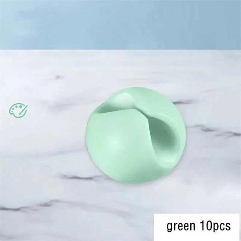 Clips adhésifs guide-câbles – Pack de 10
