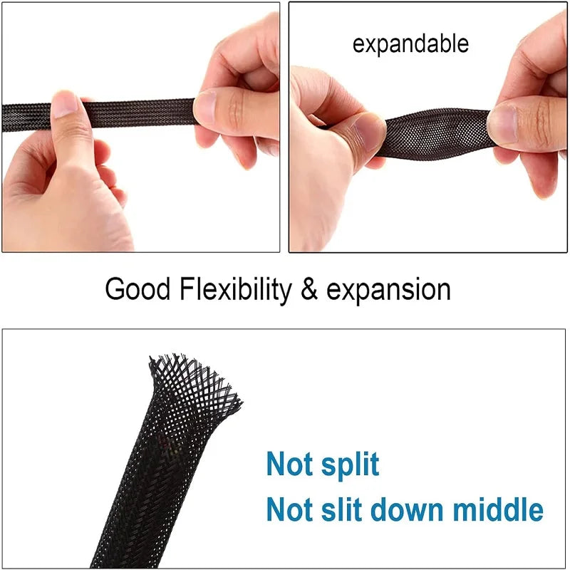 Gaine auto-fermante flexible – 0,5 à 10 m
