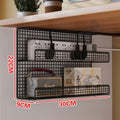 Goulotte sous bureau pour multiprise – Sans perçage