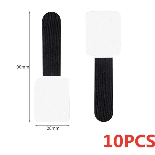 Attaches câbles réutilisables auto-adhésives