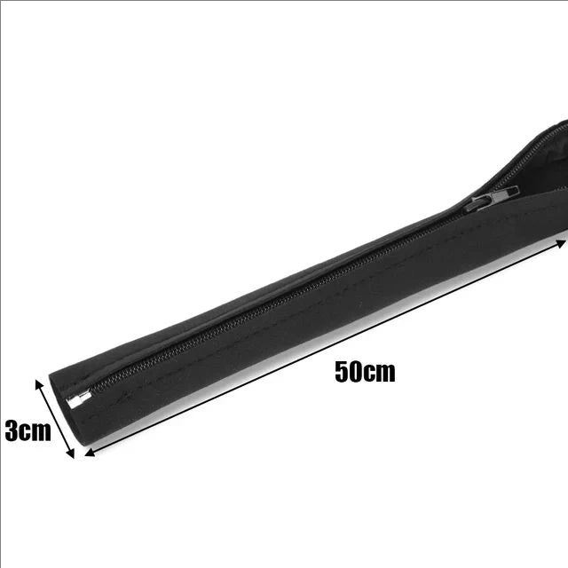 Gaine zippée cache-câbles flexible