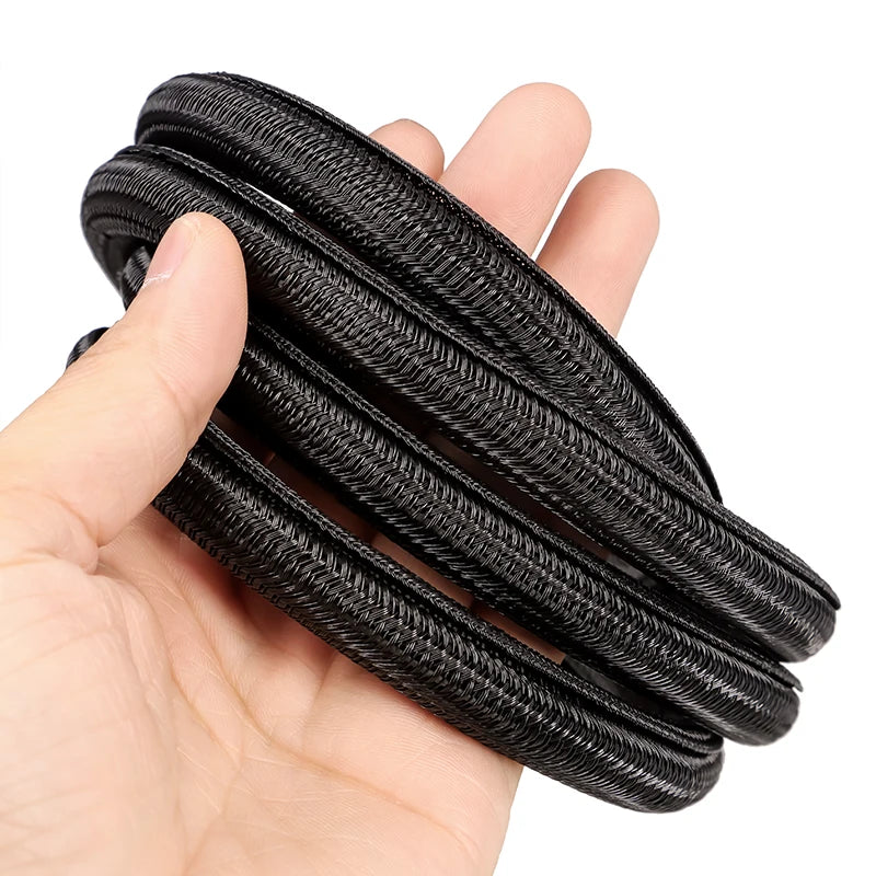 Gaine tressée PET auto-fermante – 3 à 50 mm