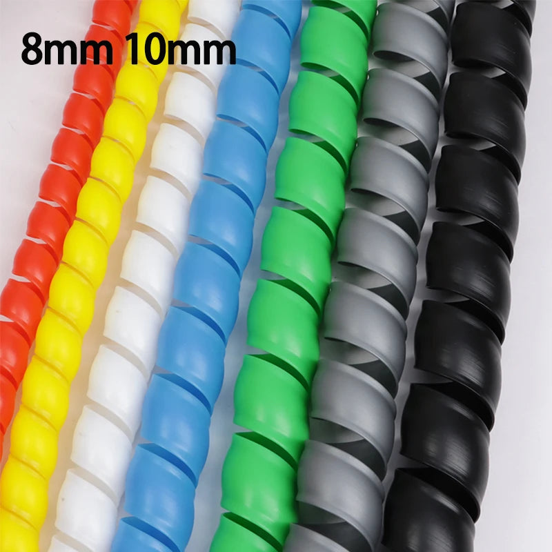 Gaine spirale PP 8/10 mm – 2 à 10 m