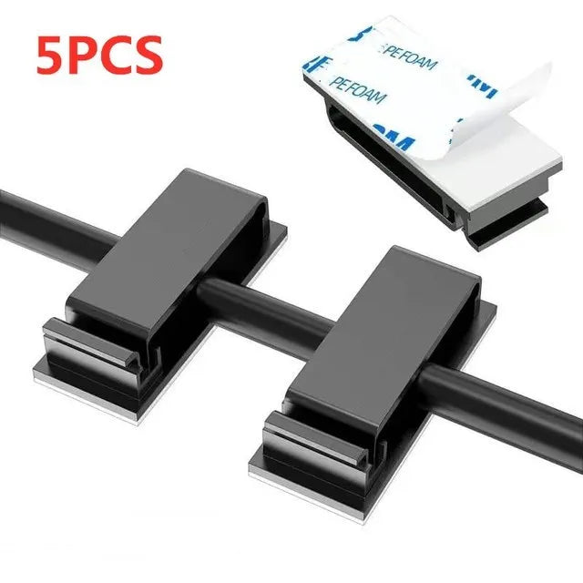 Clips de fixation adhésifs pour câbles