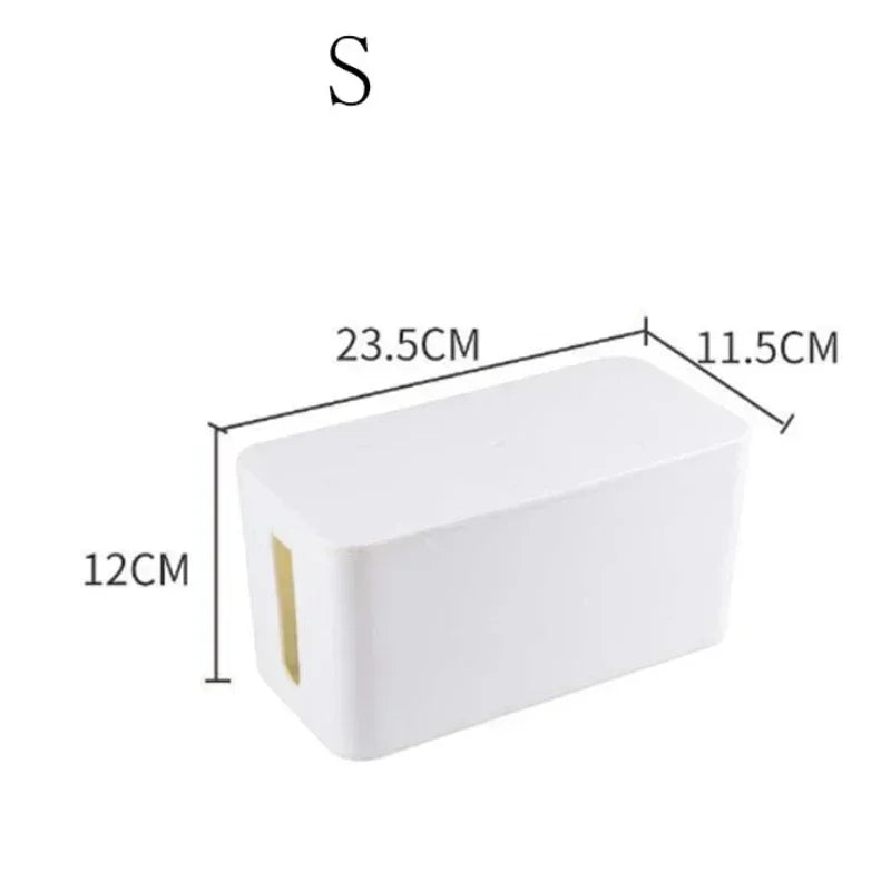 Boîte cache-multiprise avec couvercle