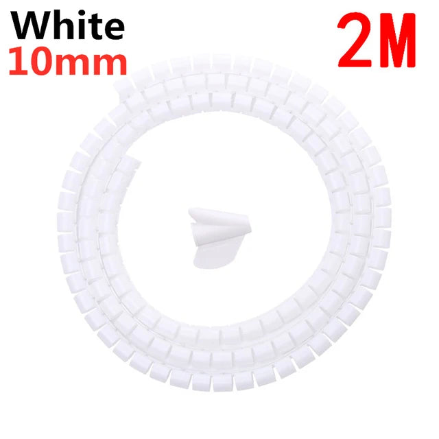 Gaine spirale flexible 10/16 mm – 1 à 2 m