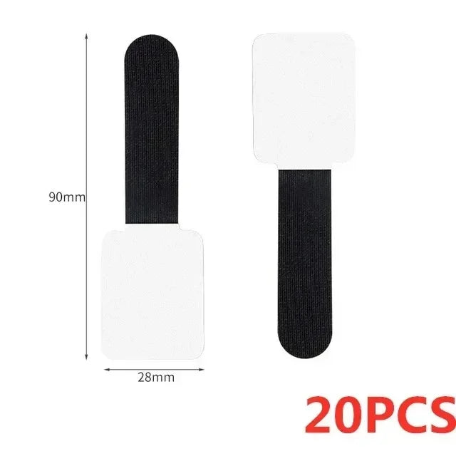 Attaches câbles réutilisables auto-adhésives
