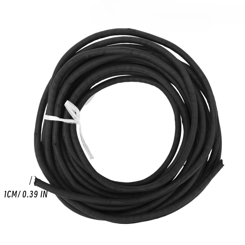 Gaine auto-fermante cache-câbles – Noire
