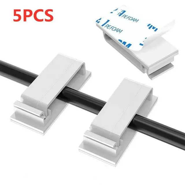 Clips de fixation adhésifs pour câbles