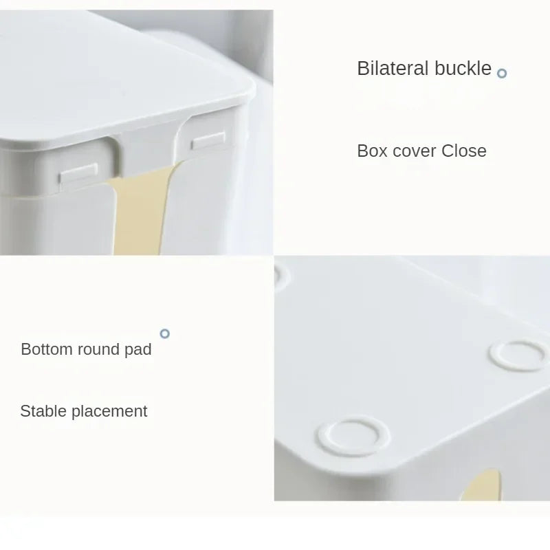 Boîte cache-multiprise avec couvercle