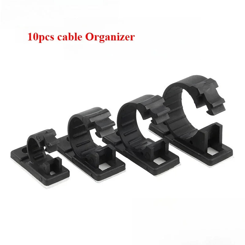 Clips adhésifs réglables – Pack de 10
